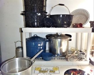 Canning Pots, Pressure Cooker, Etc