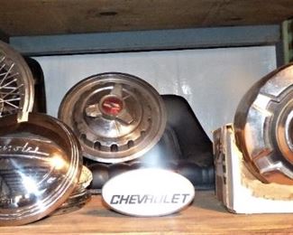 Vintage Chevrolet Hub Caps