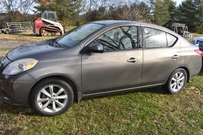 2014 NISSAN VERSA S/S PLUS/SV/SL with 91K original miles, one owner car. VIN 3N1CN7AP6EL849307