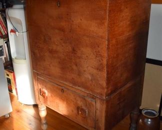 Antique Sugar Chest circa 18th -early 19th Century more information as we research.