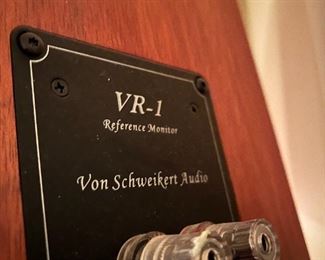 (2) pairs of Von Schweikert VR-1 speakers