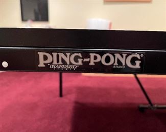 Ping pong table