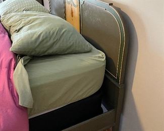 Antique full bedframe