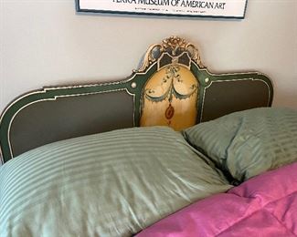 Antique full bedframe