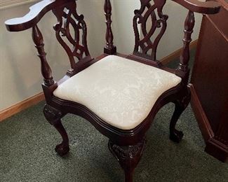 (2) corner chairs