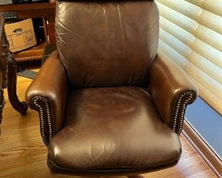 Leather office chair