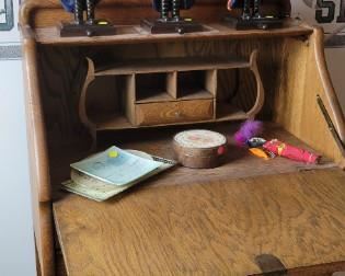 Antique secretary desk