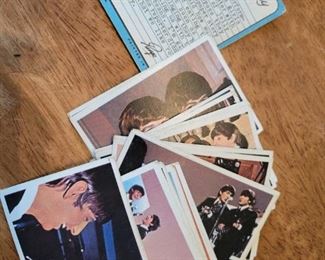 Beatles collectible cards