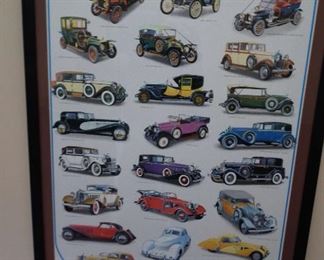 CLASSIC CAR WALL ART