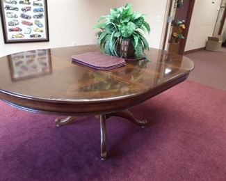 EXECUTIVE CONFERENCE TABLE AND FOUR CHAIRS