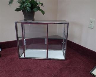 GLASS DISPLAY CASE