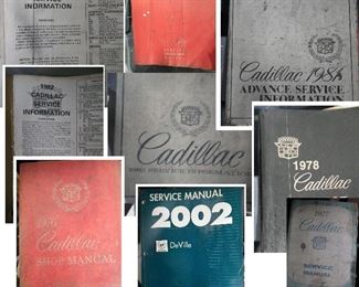 VINTAGE GM SERVICE MANUALS