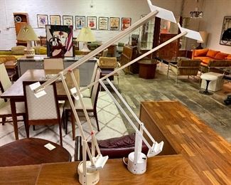 Postmodern “Tizio” desk lamps by Artemide 