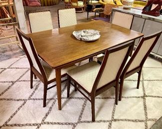 Dining table and chairs by Skovmand and Andersen for Moreddi