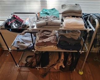 Mens T-Shirts & Knit Shirts Size M. Shorts size 32, PJ's Size M