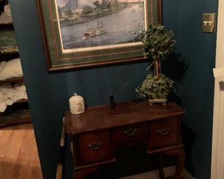 Cherry entry table with drawers
Louise Dunavant framed print 