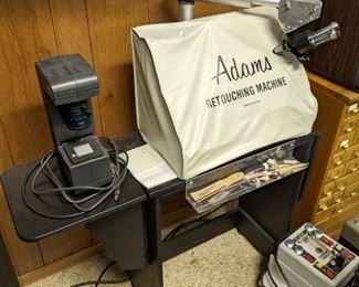 Adams Photography Retouch machine