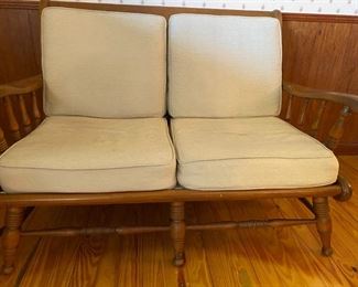 Maple loveseat