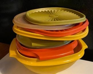 Tupperware. bowls