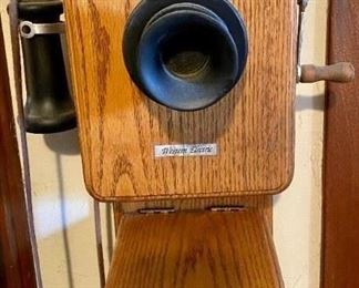 Vintage. crank telephone