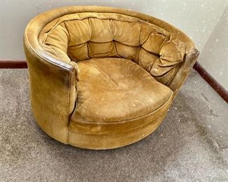 Small leather chair sofa