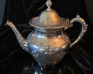 Sterling tea pot