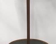 2758 - Mid-century floor lamp w/ table 60 x 19 x 19
