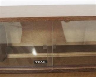 3234 - TEAC sliding glass door small storage box 7 x 18 x 7 1/2