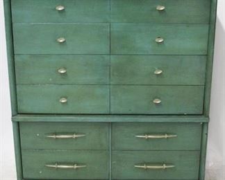 3254 - Vintage mid-century tall chest by Bassett 43 x 34 x 28