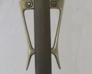 3564 - Vintage atomic table lamp 39" tall