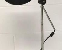 7022 - MId-century adjustable arm floor lamp 48" tall