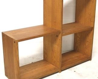 7026 - Vintage etagere shelf 42 1/4 x 51 1/2 x 15