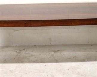7041 - Mid-century rosewood coffee table 20 x 62 1/2 x 26