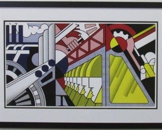 9026 - Preparedness giclee by Roy Lichtenstein 33 x 21 1/2