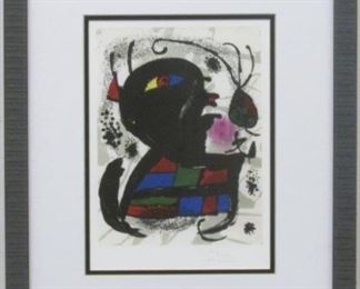 9035 - Contemporary print by Joan Miro 27 x 22
