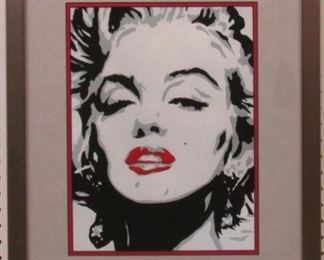 9062 - Marilyn Monroe Pop Art 19 1/2 x 23