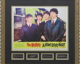 9063 - Beatles A Hard Days Night 22 1/2 x 21