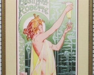 9068 - Absinthe by Alphonse Mucha 22 x 27