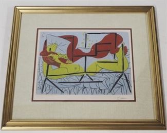 9079 - Picasso Erotic Print 19.5 x 17.5