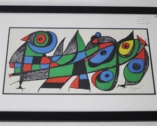 9082 - Joan Mirro "Contemporary" 29 x 18.5