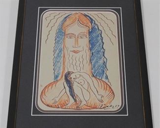 9084 - Picasso Erotic Print 20.5 x 16
