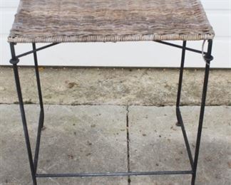 59 - Outdoor Table 22 x 18 1/2 x 12 1/2