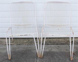 71 - Pair of Vintage Mid Century Chairs 32 x 19 x 20