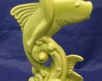 128 - Haeger Pottery Flower Frog - AS IS - Cracked
