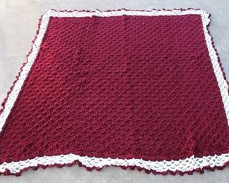 164 - Afghan Blanket 58" x 55"