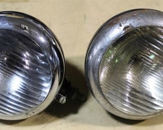 169 - Pair of Vintage "Bullet" Style Headlights 2pc.