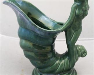 177 - Royal Haeger Cornucopia 9" tall