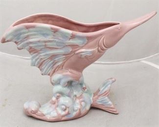 186 - Royal Haeger Pottery Swordfish 9" x 12"
