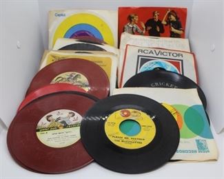 309 - Lot of Vintage 45 records