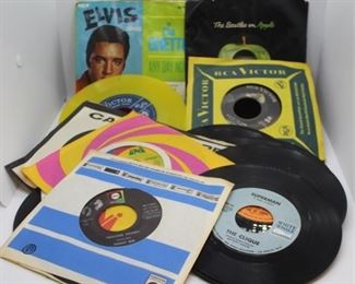 313 - Lot of Vintage 45 records